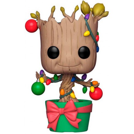 Funko Pop! Groot Édition de Noël avec des ornements et des lumières