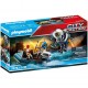 Set Playmobil con policía y mochila propulsora