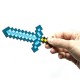 Metallic pendant Sword Diamond 15 cm