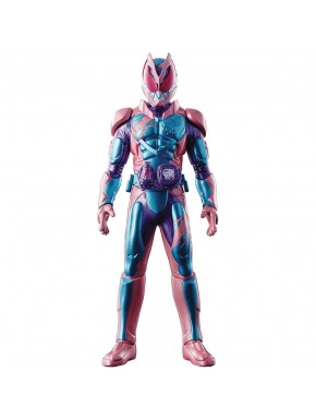 Figurine Kamen Rider Revi de Banpresto en rose et bleu, 17 cm
