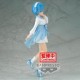 Figurine de Rem de Banpresto 20 cm en bleu et blanc