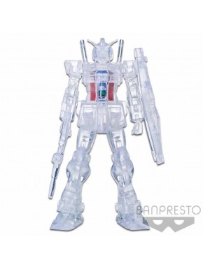 Figurine transparente RX-78-2 Mobile Suit Gundam par Banpresto