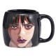 Tasse noire de Wednesday avec figurine de main Chose