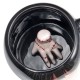 Tasse noire de Wednesday avec figurine de main Chose