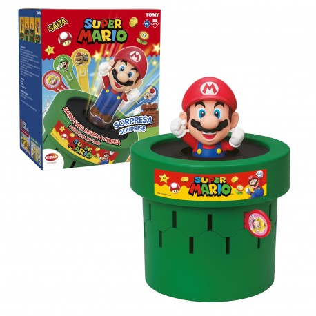Figurine Super Mario avec tuyau vert par Bizak