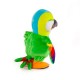 Peluche interactive colorée de Lorito Pepe