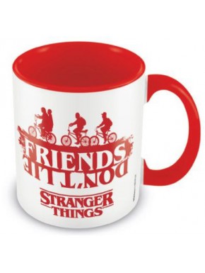 Taza Friends Don't Lie de Stranger Things