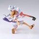 Figurine Monkey D. Luffy Gear5 de 13 cm en pose dynamique