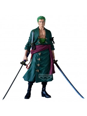 Figurine Banpresto One Piece Roronoa Zoro avec épées