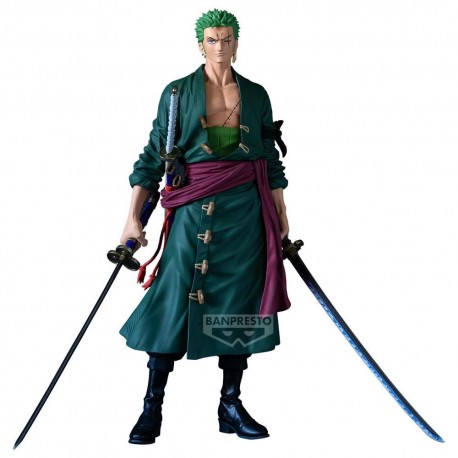 Figurine Banpresto One Piece Roronoa Zoro avec épées