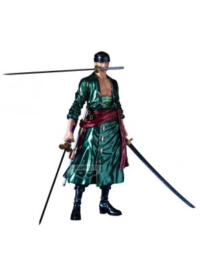 Figurine Banpresto Roronoa Zoro avec fini métallique