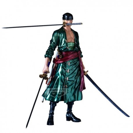 Figurine Banpresto Roronoa Zoro avec fini métallique