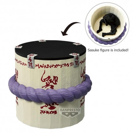 Figurine cylindrique Banpresto Naruto FL Sasuke's Coffin