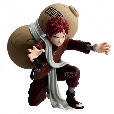 Figurine de Gaara par Banpresto, pose d'action