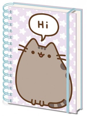 Cuaderno espiral Pusheen A5 Hi!