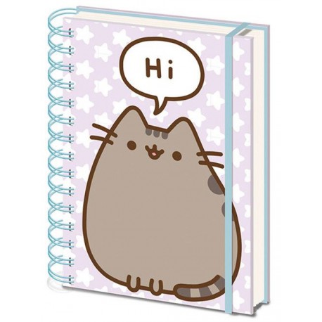 Cahier à spirale Pusheen A5 Hi!