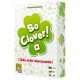 Boîte et composants du jeu de société So Clover.