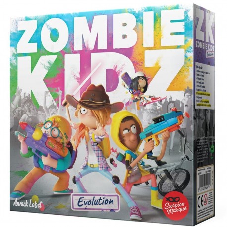 Boîte et composants de Zombie Kidz Evolution