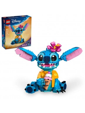 LEGO Disney Stitch en chemise hawaïenne avec cône de glace