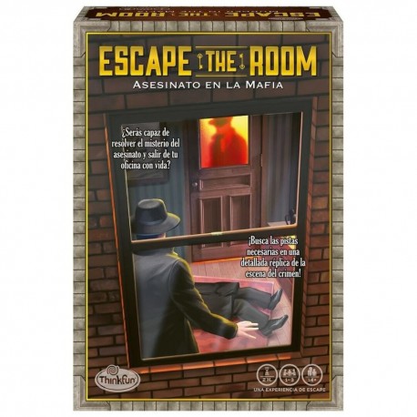 Boîte du jeu de société Escape The Room : Meurtre dans la Mafia