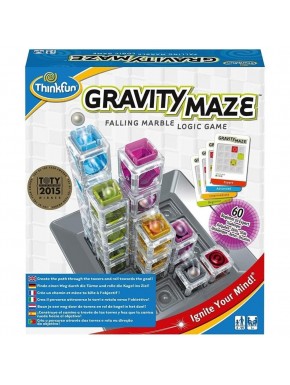 Jeu de société Gravity Maze avec tours colorées