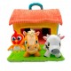 Ferme musicale Granja de Zenón avec mini peluches