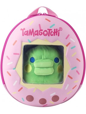Sac à dos rose Tamagotchi Kuchipatchi avec peluche