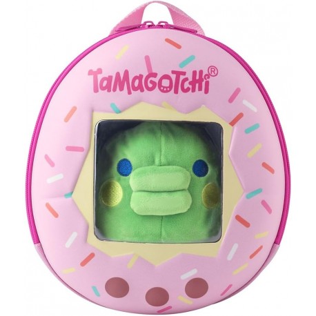 Sac à dos rose Tamagotchi Kuchipatchi avec peluche
