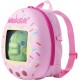 Sac à dos rose Tamagotchi Kuchipatchi avec peluche