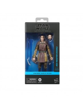 Figurine Jedi Master Dooku Star Wars The Black Series dans sa boîte