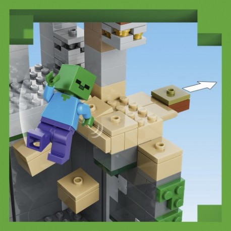 Set LEGO Minecraft Le Donjon Zombie avec personnages et accessoires