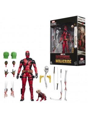 Figurines Marvel Legends Deadpool et Dogpool avec accessoires