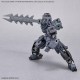 Modèle FORESTIERI 02 de Bandai en action avec épée
