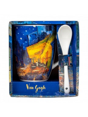 Taza Enesco Van Gogh con cuchara