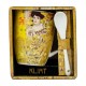 Taza con cuchara Enesco diseño Gustav Klimt