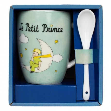 Taza Enesco El Principito con cuchara a juego