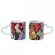 Tasse Princesses Disney Enesco avec Anse en Cœur