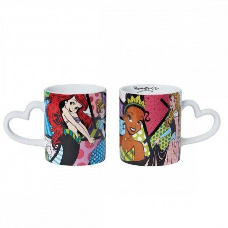 Tasse Princesses Disney Enesco avec Anse en Cœur