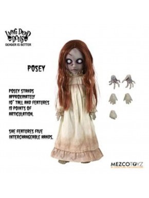 Figurine Posey Living Dead Dolls avec robe et accessoires