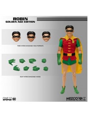 Figura de ação Robin Golden Age Edition com acessórios DC