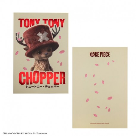 Libreta One Piece con diseño de Tony Tony Chopper Netflix