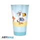 Verre Animal Crossing avec personnages de plage