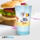 Verre Animal Crossing avec personnages de plage