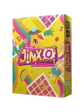 Boîte et plateau du jeu de société JinxO