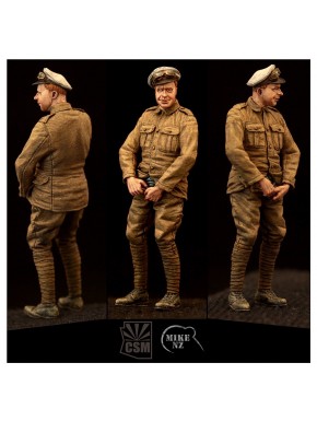 Figure en résine 1/35 sous-officier britannique RNAS