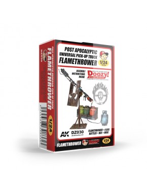 Lance-flammes et bouteilles de gaz 1/24 de Doozy