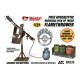 Lance-flammes et bouteilles de gaz 1/24 de Doozy