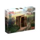 Kit de construction de toilettes de campagne à l'échelle 1/35 par ICM