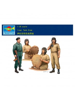 Figura de tripulação de tanque iraquiano Trumpeter 1/35