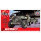 Modèle de Jeep Willys avec canon 6pdr d'Airfix